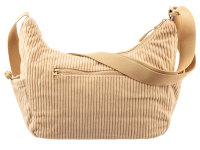 Prato SC10 zeitlose zeitlose Umhängetasche aus Breitcord light beige