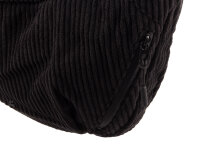 Prato SC08 zeitlose zeitlose Umhängetasche aus Breitcord black