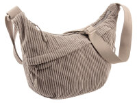 Prato SC08 zeitlose zeitlose Umhängetasche aus Breitcord grey