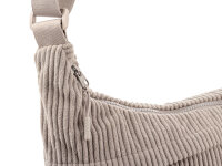 Prato SC08 zeitlose zeitlose Umhängetasche aus Breitcord grey