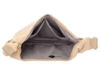 Prato SC08 zeitlose zeitlose Umhängetasche aus Breitcord light beige