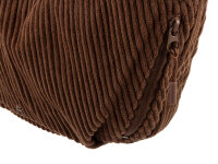 Prato SC08 zeitlose zeitlose Umhängetasche aus Breitcord mocha