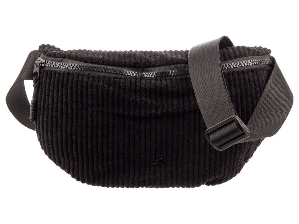 Prato SC17 zeitlose Moonbag aus Breitcord black