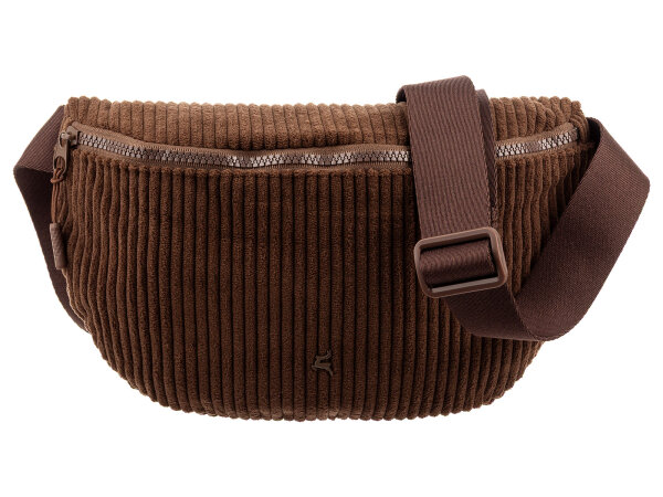 Prato SC17 zeitlose Moonbag aus Breitcord mocha