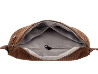 Prato SC17 zeitlose Moonbag aus Breitcord mocha