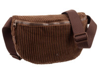 Prato SC17 zeitlose Moonbag aus Breitcord mocha