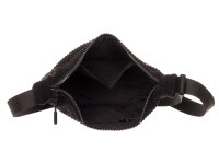 Prato SC06 zeitlose Crossbody Bag aus Breitcord Moonbag black
