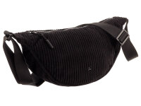 Prato SC06 zeitlose Crossbody Bag aus Breitcord Moonbag black