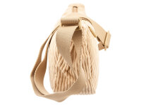 Prato SC06 zeitlose Crossbody Bag aus Breitcord Moonbag light beige