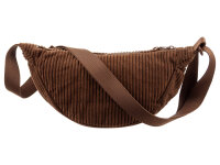 Prato SC06 zeitlose Crossbody Bag aus Breitcord Moonbag mocha
