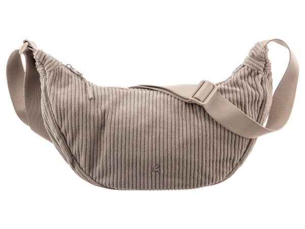 Prato SC07-1 zeitlose Crossover Bag aus Breitcord Moonbag grey