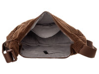 Prato SC07-1 zeitlose Crossover Bag aus Breitcord Moonbag mocha