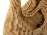 Prato SC12 zeitloser Shopper aus Breitcord Hobobag khaki