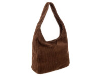 Prato SC12 zeitloser Shopper aus Breitcord Hobobag mocha