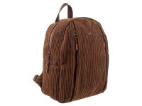 Prato SC14 zeitloser Rucksack aus Breitcord mocha