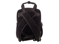 Prato SC15 zeitloser Rucksack aus Breitcord Notebook ca 11" black