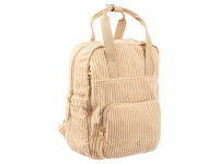 Prato SC15 zeitloser Rucksack aus Breitcord Notebook ca 11" light beige