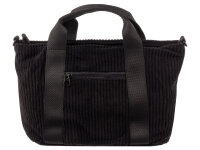 Prato SC05 zeitlose Handtasche aus Breitcord black