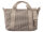 Prato SC05 zeitlose Handtasche aus Breitcord grey