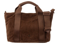 Prato SC05 zeitlose Handtasche aus Breitcord mocha