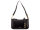Prato Umhängetasche J158-KR-M Handtasche Damen Rindleder black