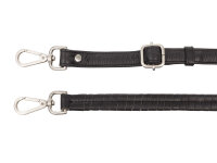 Prato Umhängetasche J172-P Handtasche Damen Rindleder black