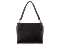 Prato Umhängetasche J172-P Handtasche Damen Rindleder black