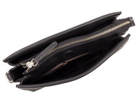 Prato Umhängetasche J172-P Handtasche Damen Rindleder black