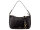 Prato Umhängetasche J159-KR-M Handtasche Damen Rindleder black