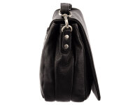Prato LM Shahid H40-N glattes Rindleder Umhängetasche Handtasche black