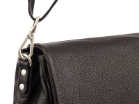 Prato LM Shahid H40-N glattes Rindleder Umhängetasche Handtasche black