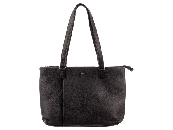 Prato Shopper Rindleder K141 P Damen Tasche black