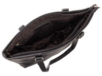Prato Shopper Rindleder K141 P Damen Tasche black