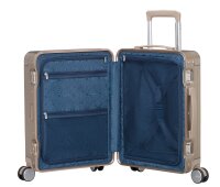 American Tourister SOUNDBOX ALU Spinner 55 cm mit TSA-Zahlenschloss bronze
