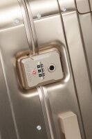 American Tourister SOUNDBOX ALU Spinner 55 cm mit TSA-Zahlenschloss bronze