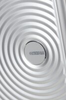 American Tourister SOUNDBOX ALU Spinner 55 cm mit TSA-Zahlenschloss silver
