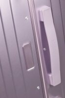 American Tourister SOUNDBOX ALU Spinner 55 cm mit TSA-Zahlenschloss stormy lilac