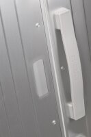 American Tourister SOUNDBOX ALU Spinner 77 cm mit TSA-Zahlenschloss silver