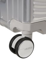 American Tourister SOUNDBOX ALU Spinner 77 cm mit TSA-Zahlenschloss silver