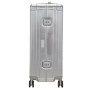 American Tourister SOUNDBOX ALU Spinner 77 cm mit TSA-Zahlenschloss silver