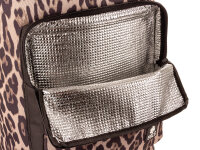 Franky Einkaufroller ER10 Einkaufstrolley mit separater Kühltasche leopard