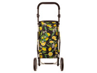 Franky Einkaufroller ER10 Einkaufstrolley mit separater Kühltasche zitrone