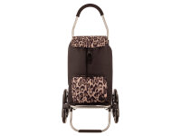 Franky Einkaufstrolley ER3 Treppensteiger leopard