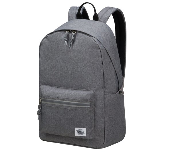 American Tourister Brightup Backpack Zip Rucksack 150956 grey melange