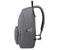 American Tourister Brightup Backpack Zip Rucksack 150956 grey melange