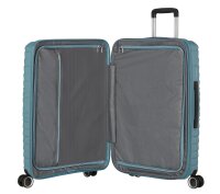 American Tourister Flytwist Spinner 67 cm mit TSA-Zahlenschloss storm blue