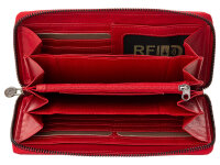 Grenwood Damen Geldbörse GW100N Leder mit RFID rot