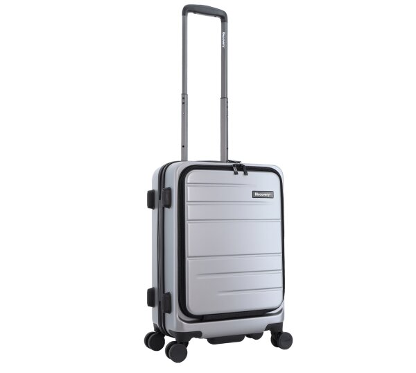 Discovery Patrol Spinner 56 cm Gr. S mit TSA-Zahlenschloss metallic silver