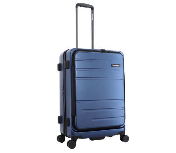 Discovery Patrol Spinner 67 cm Gr. M mit TSA-Zahlenschloss metallic blue
