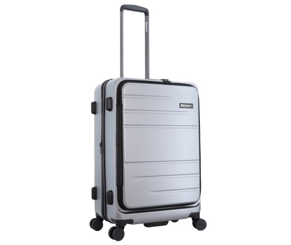 Discovery Patrol Spinner 67 cm Gr. M mit TSA-Zahlenschloss metallic silver